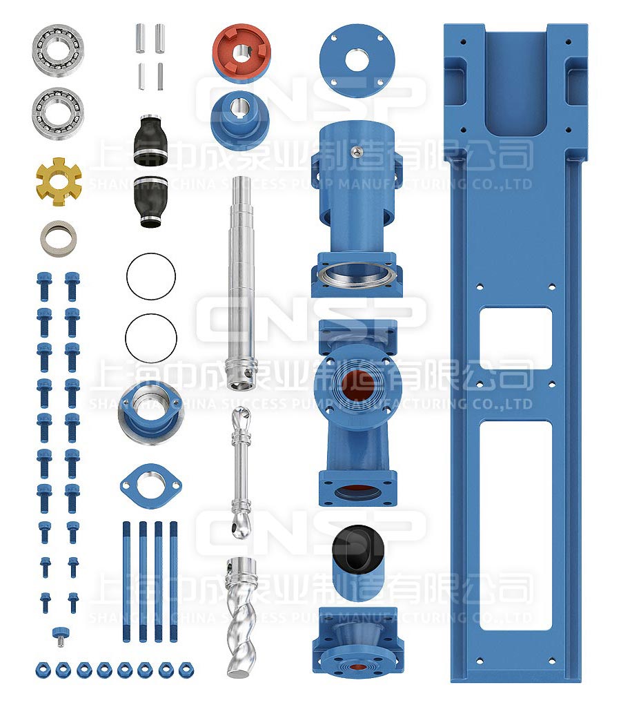 單螺桿泵零件圖