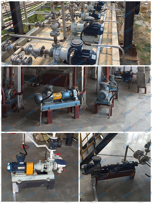 中成泵業赴江蘇淮安進行設備調試工作